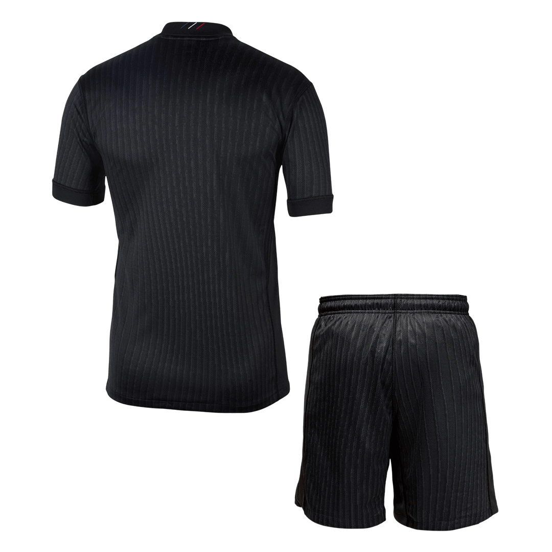 PSG Mens Fourth Away Soccer Kit 2025/26 Black