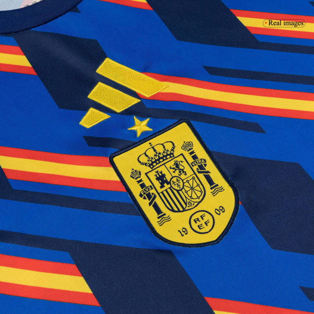 Spain Mens Pre-Match Soccer Jersey World Cup 2026 Navy