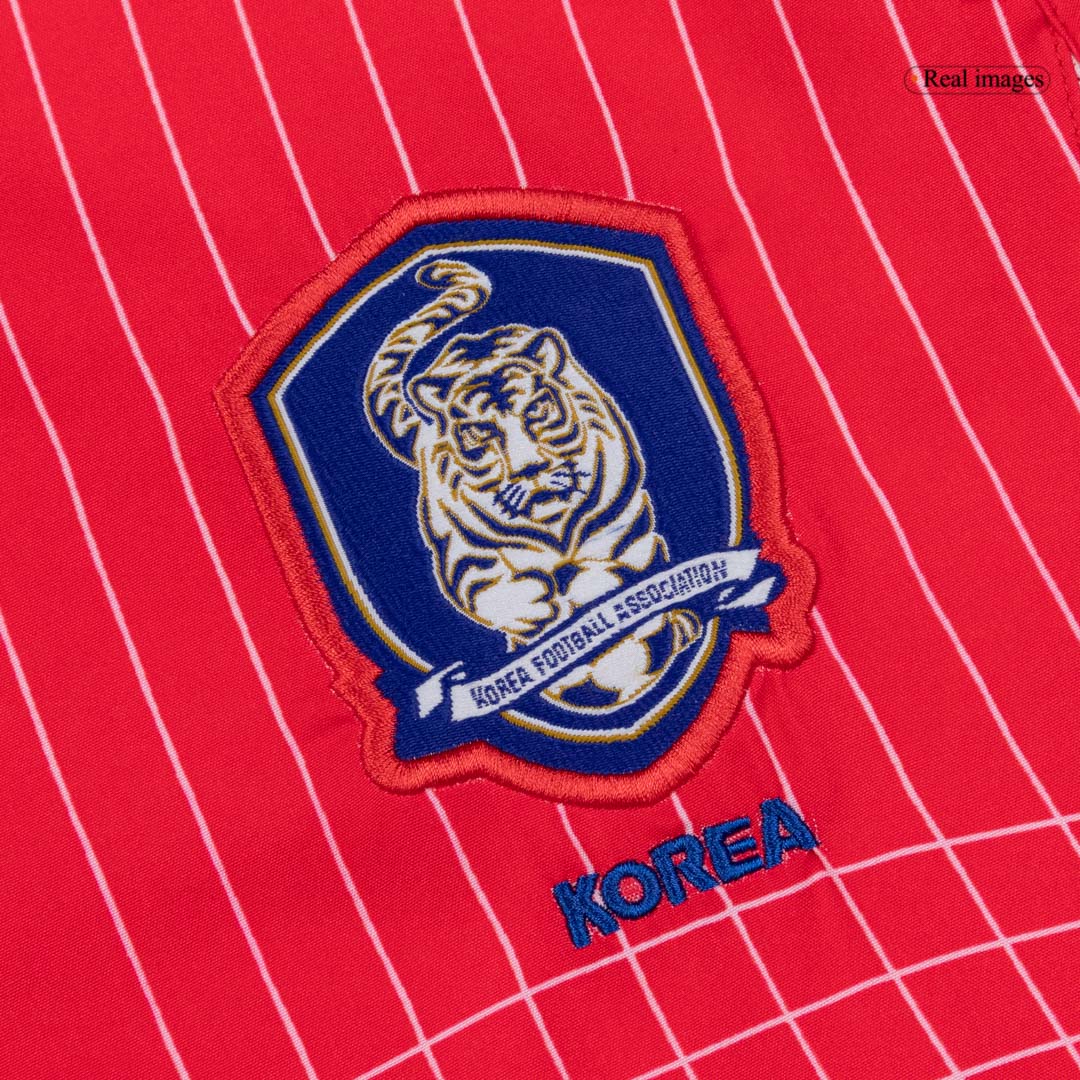 Retro South Korea Mens Home Soccer Jersey 2002 Red