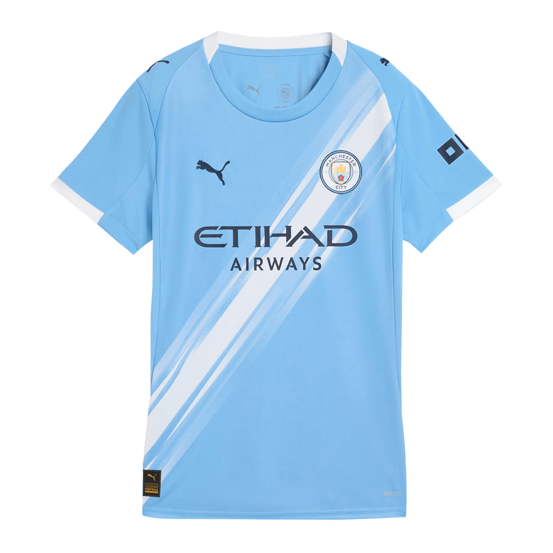 Manchester City Womens Home Soccer Jersey 2025/26 Blue