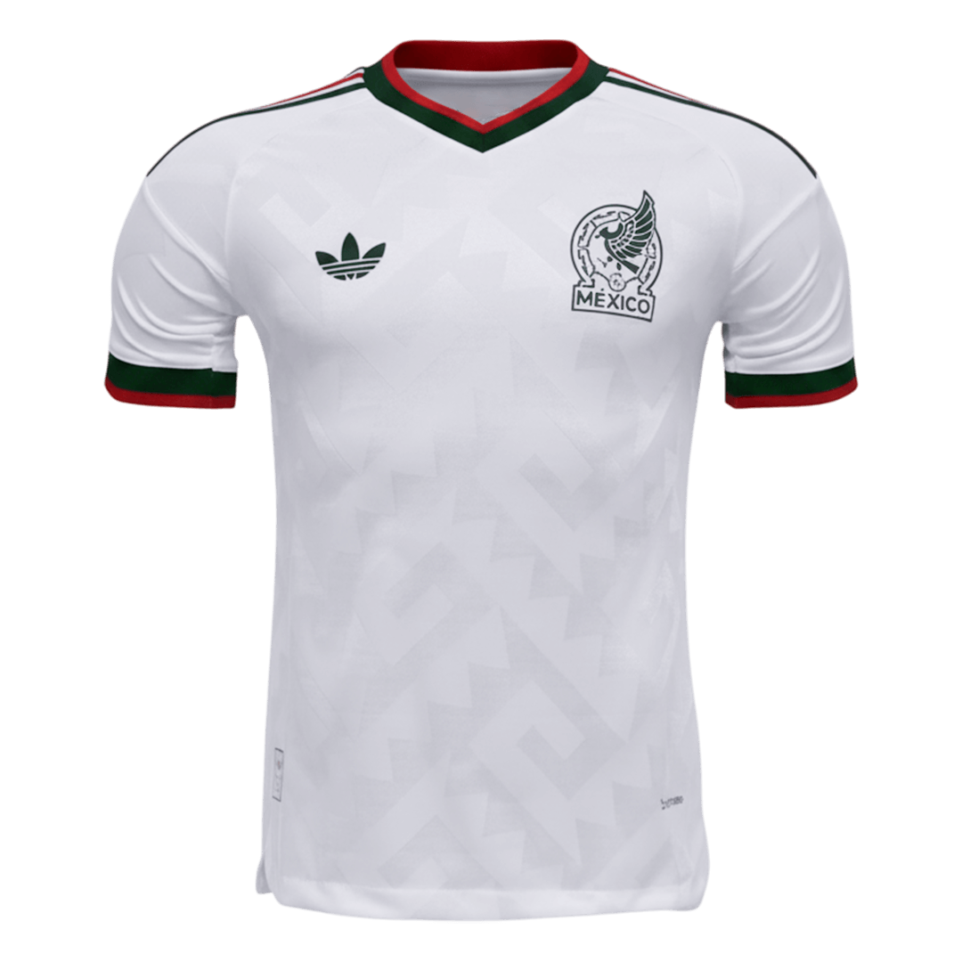 Mexico Mens Away Soccer Jersey World Cup 2026 White - Player Version