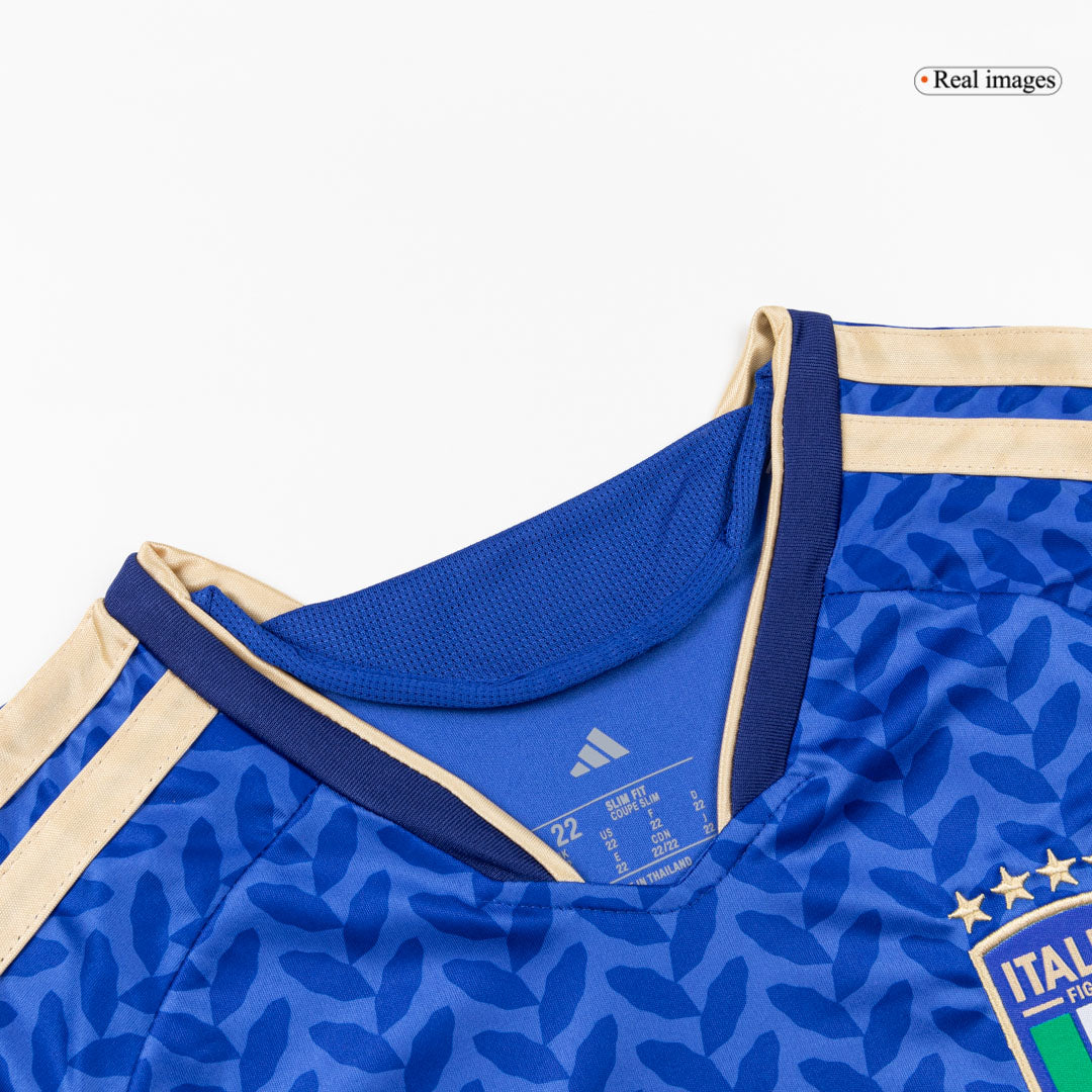 Italy Kids Home Soccer Kit World Cup 2026 Blue [PREMIUM]