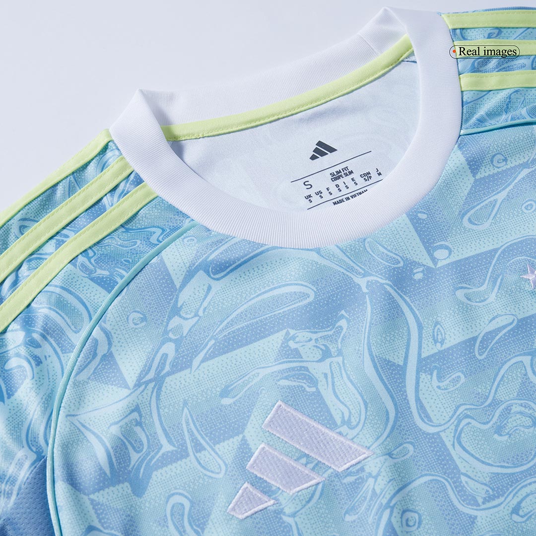 Juventus Mens Away Soccer Kit 2025/26 Blue