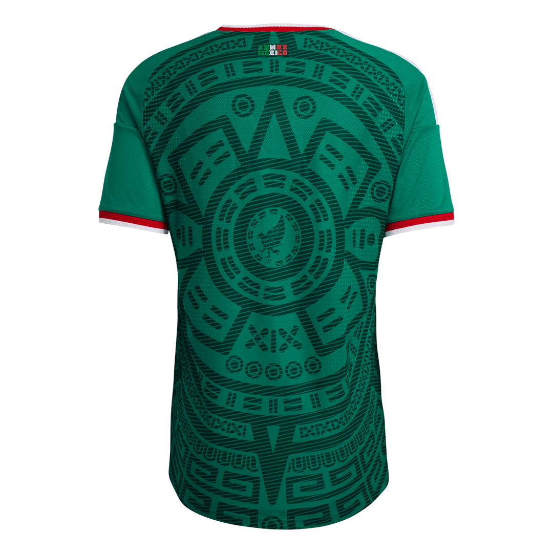 Mexico Mens Home Soccer Jersey World Cup 2026 Green - Player Version