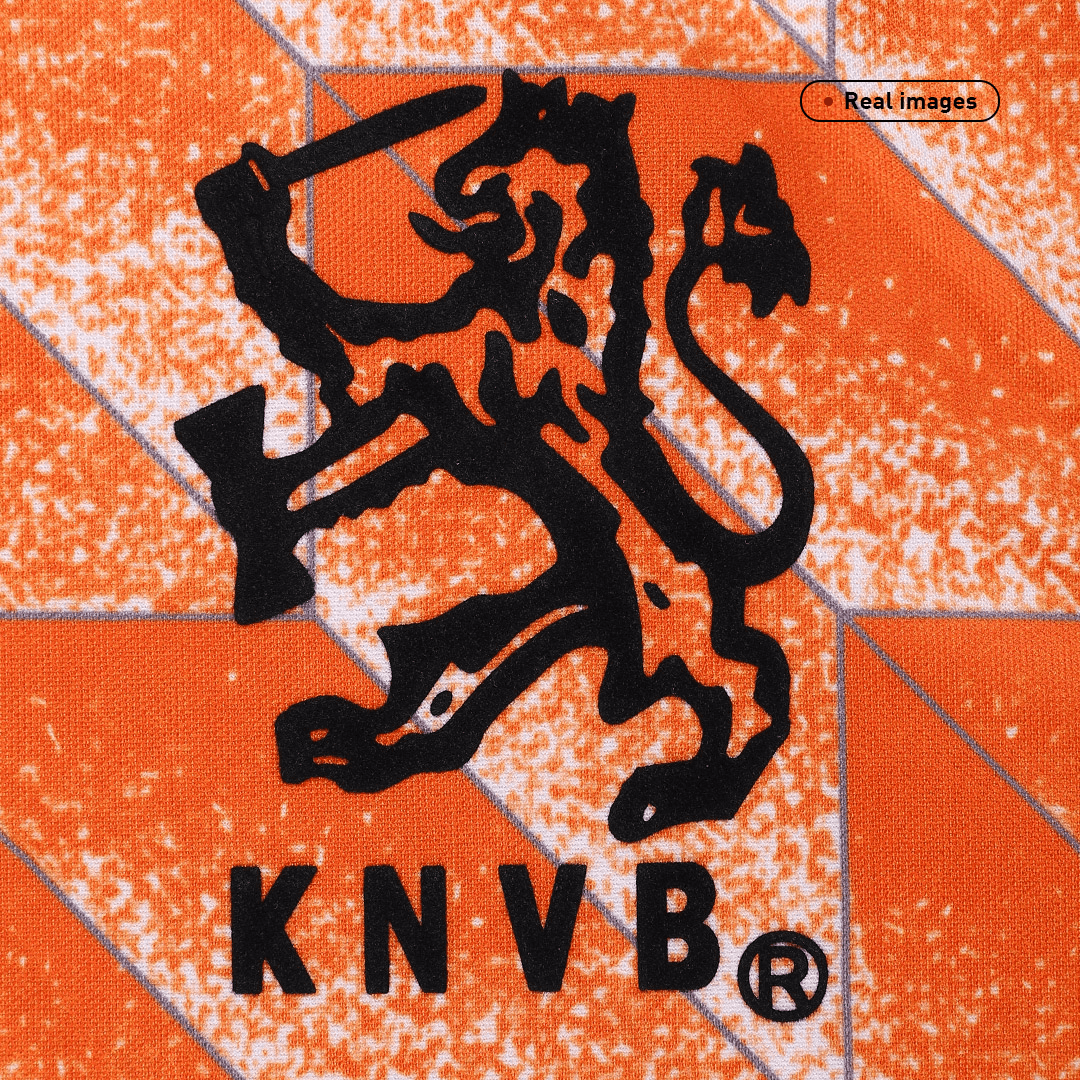 Retro Netherlands Mens Home Soccer Jersey 1988