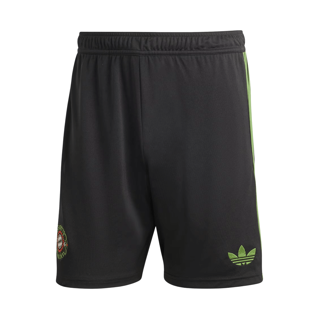 Bayern Munich Mens Soccer Shorts 2025/26 Black