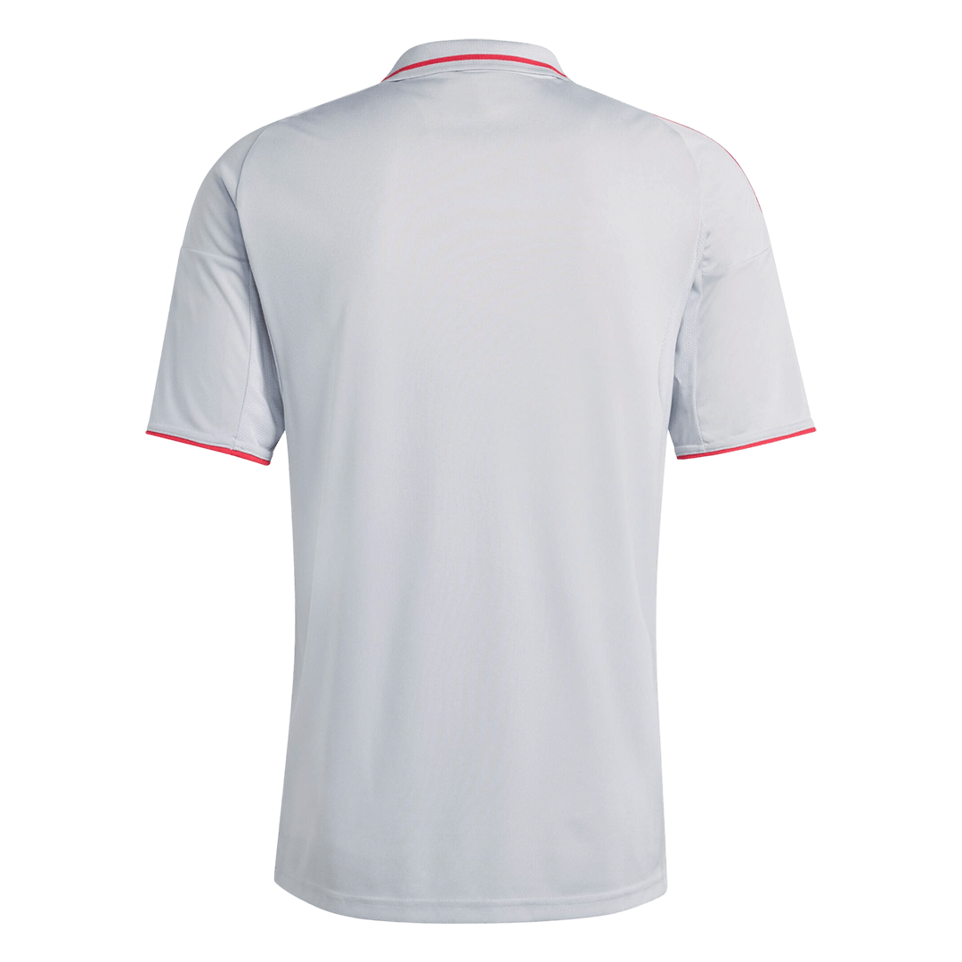 Olympique Lyonnais Mens Third Away Soccer Jersey 2025/26 White