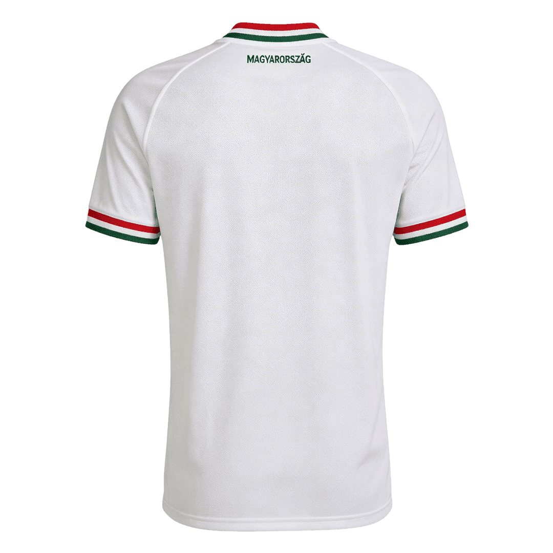 Hungría Mens Away Soccer Jersey World Cup 2026 White