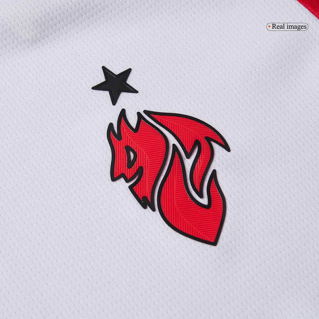 AC Milan Mens Away Soccer Full Set 2025/26 White