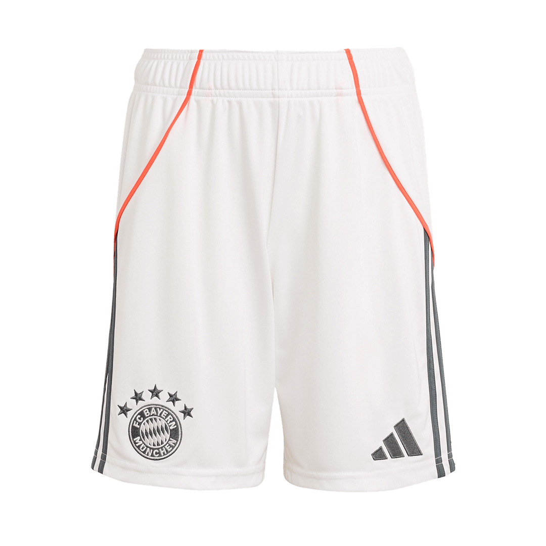 Bayern Munich Mens Away Soccer Full Set 2025/26 White