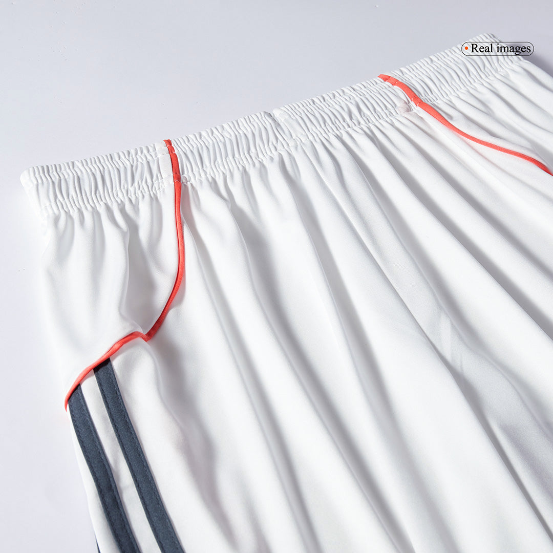 Bayern Munich Mens Away Soccer Shorts 2025/26 White
