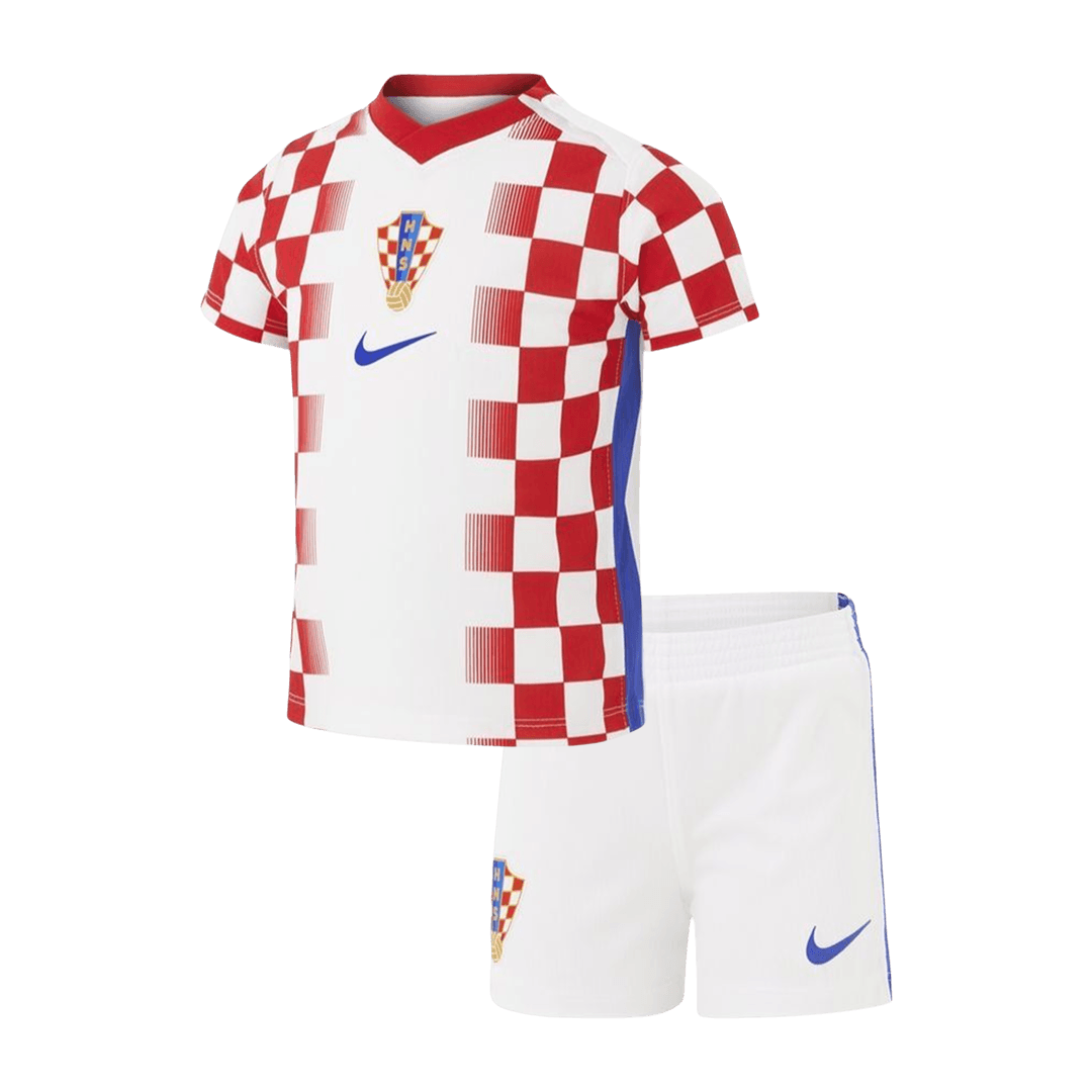 Croatia Kids Home Soccer Kit World Cup 2026 Red&White