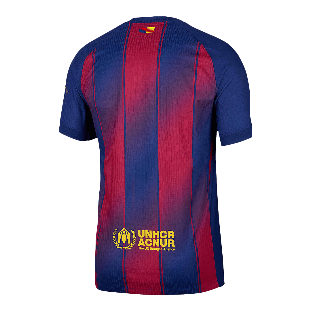Barcelona Mens Home Soccer Jersey 2025/26 Red&Blue - Player Version