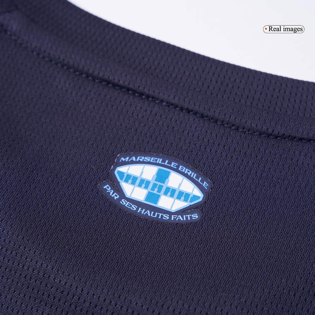 Marseille Kids Away Soccer Kit 2025/26 Navy