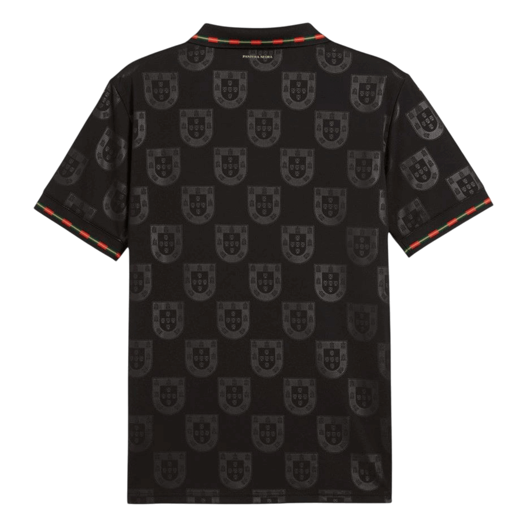 Portugal Mens Soccer Jersey World Cup 2026 Black