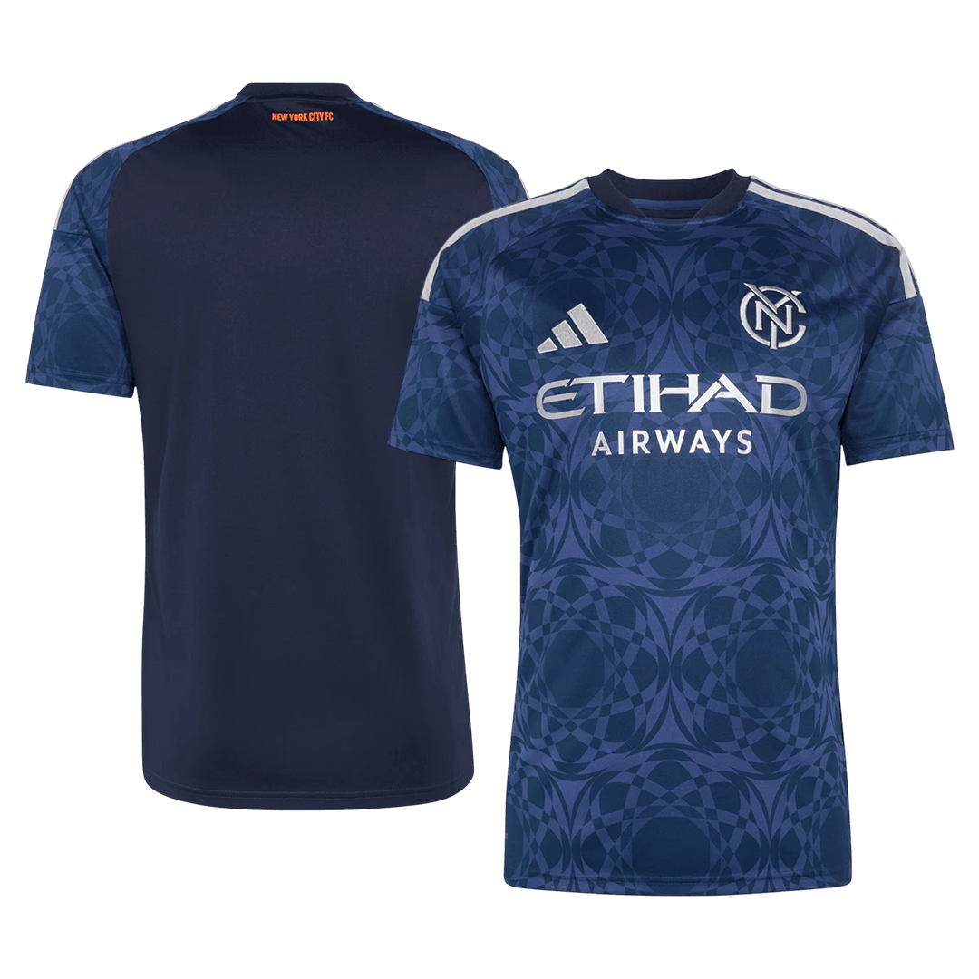New York City Mens Away Soccer Jersey 2025/26 Blue