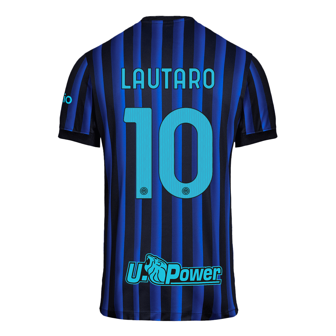 LAUTARO #10 Inter Milan Mens Home Soccer Jersey 2025/26 Blue&Black