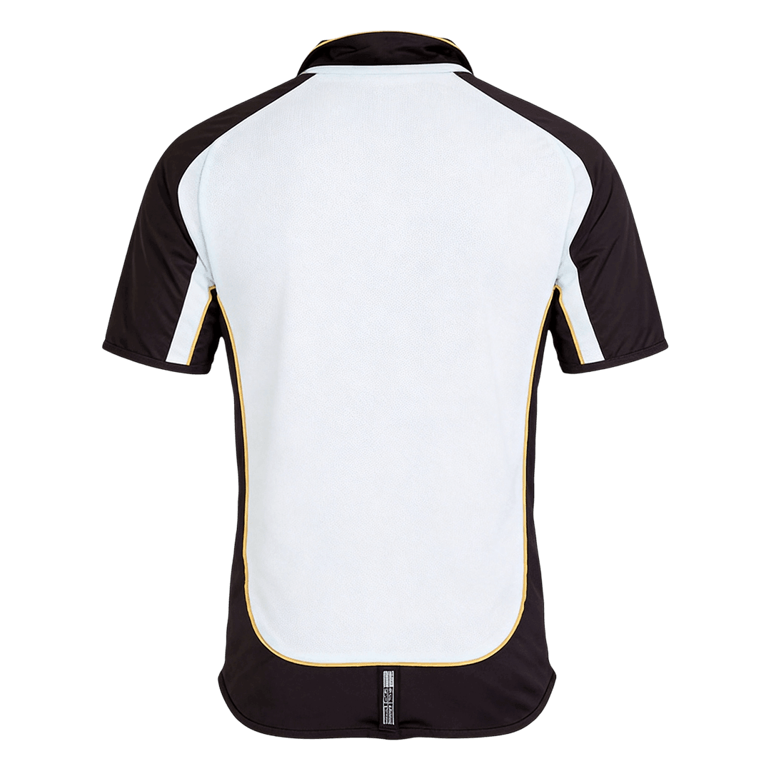 Retro Manchester United Mens Away Soccer Jersey 2001/02 White&Gold