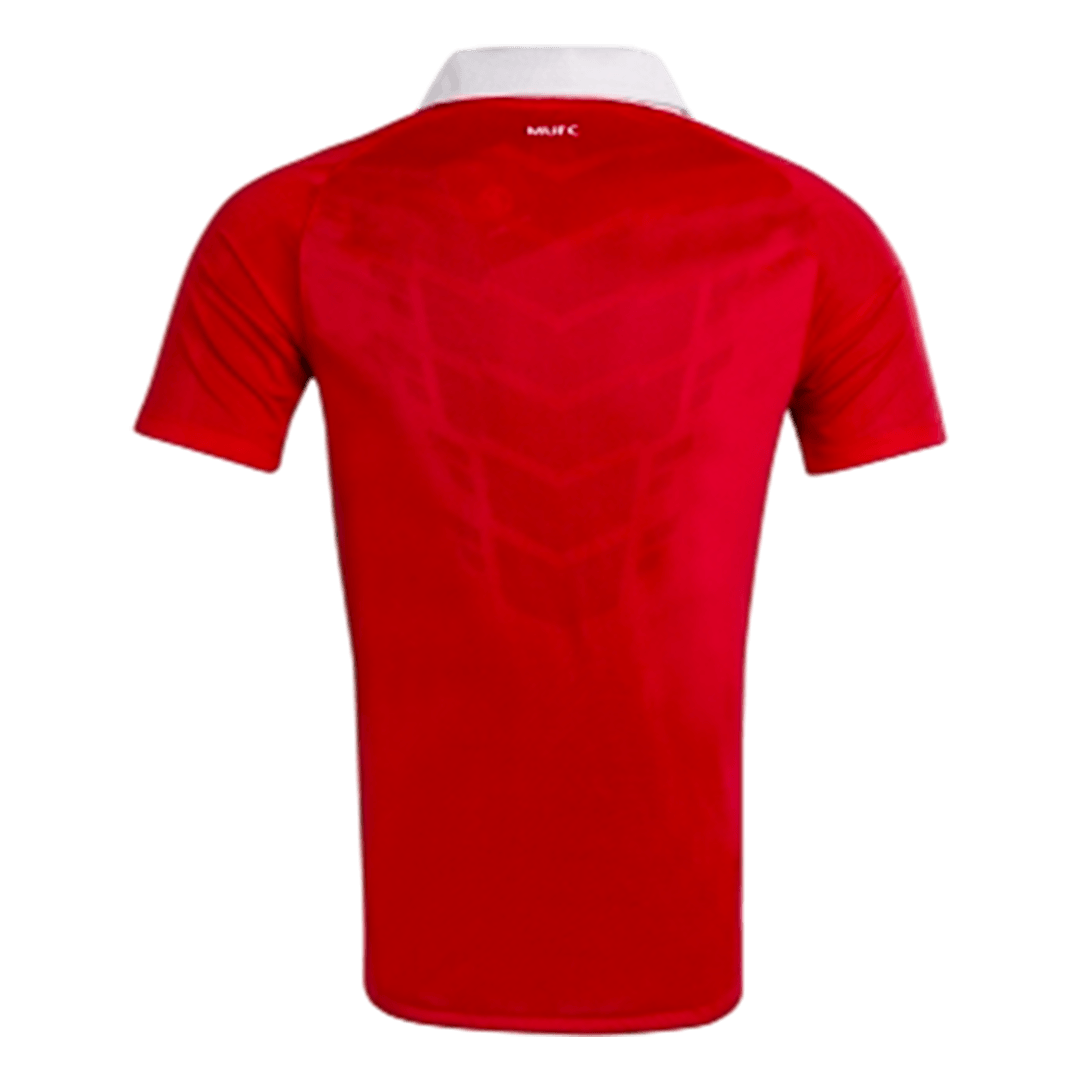 Retro Manchester United Mens Home Soccer Jersey 2010/11 Red