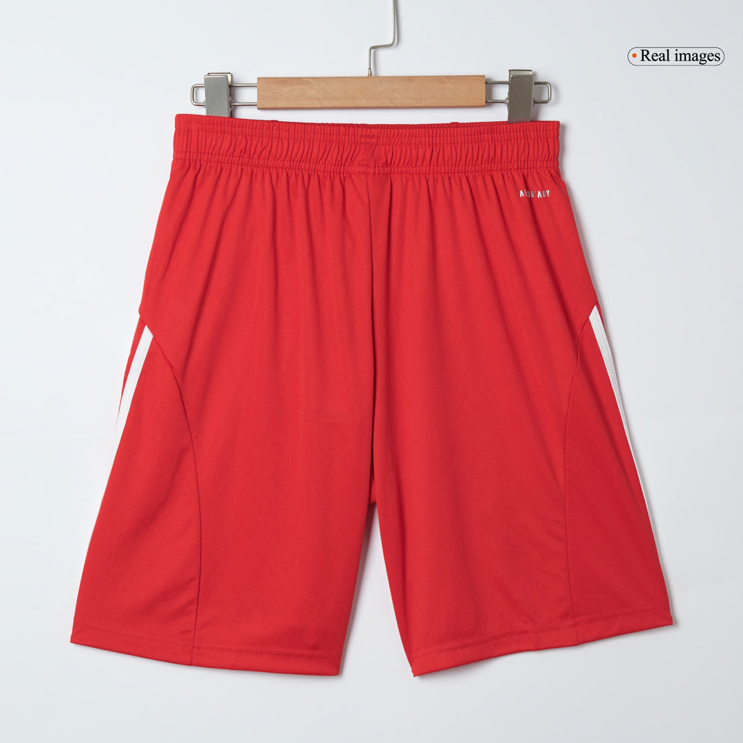 Bayern Munich Mens Home Soccer Shorts 2025/26 Red