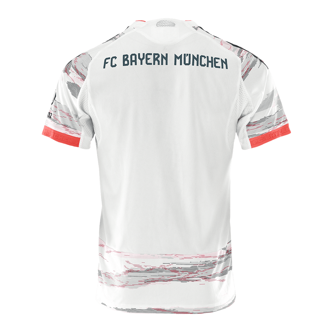 Bayern Munich Mens Away Soccer Jersey 2025/26 White - Player Version