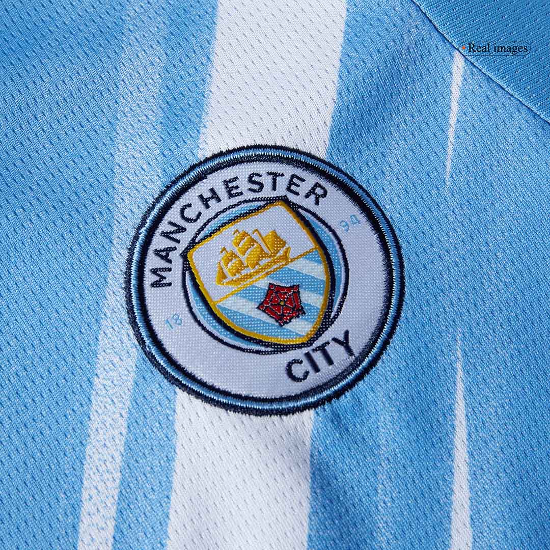 Manchester City Kids Home Soccer Kit 2025/26 Blue