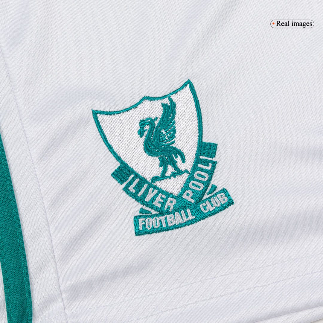 Liverpool Kids Third Away Soccer Kit 2025/26 Green