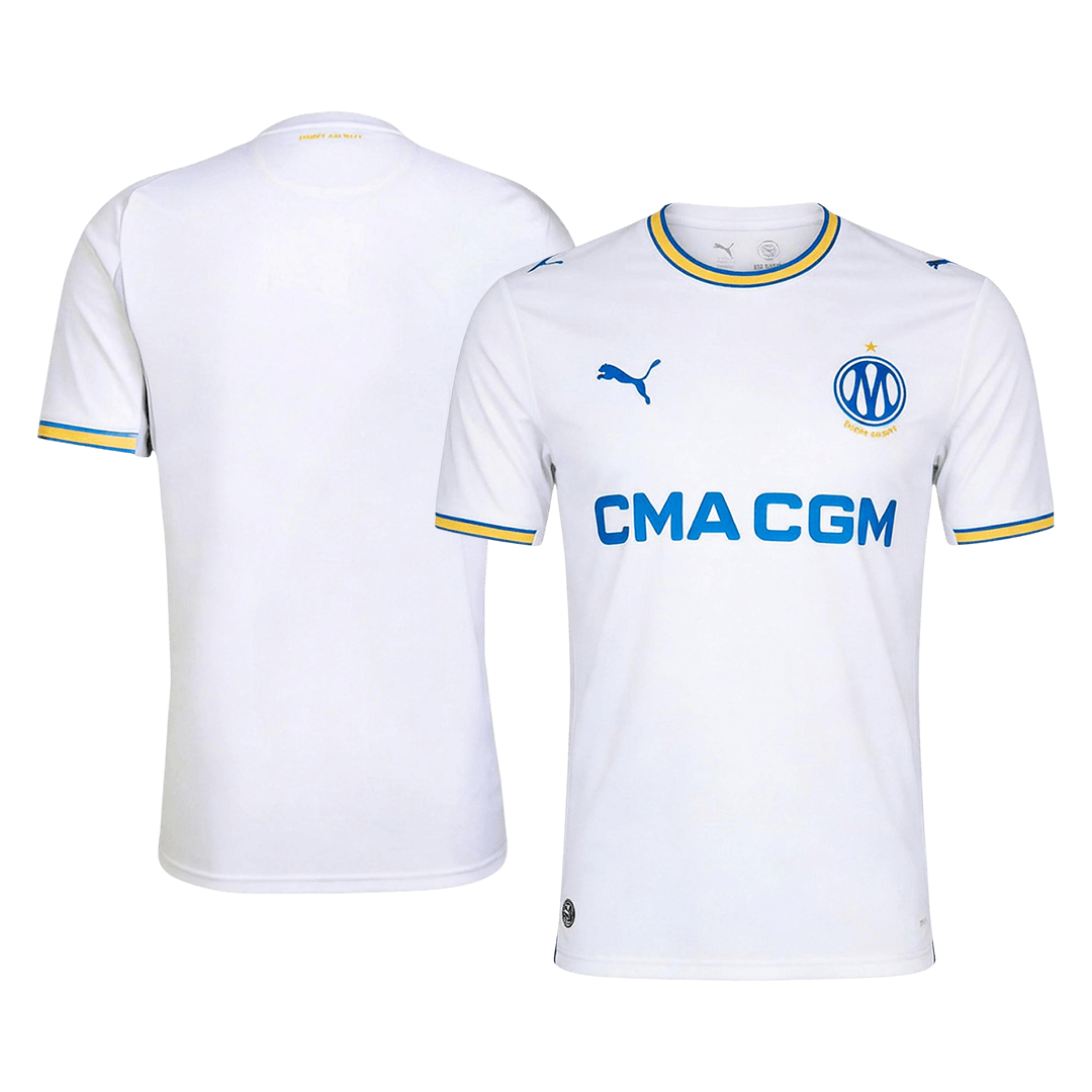 Marseille Mens Home Soccer Jersey 2026/27 White