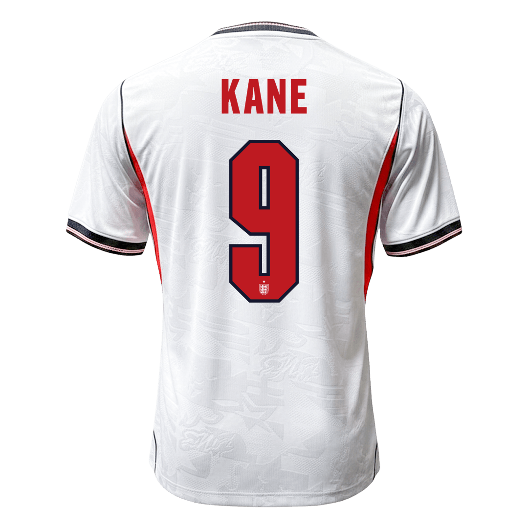 KANE #9 England Mens Home Soccer Jersey World Cup 2026 White - Player Version