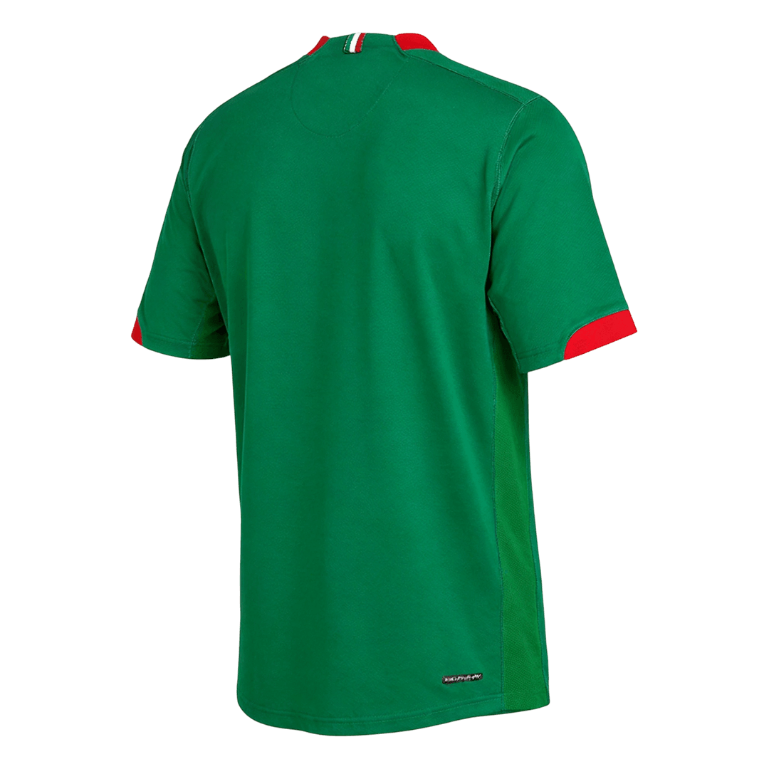 Retro Mexico Mens Home Soccer Jersey World Cup 2006 Green