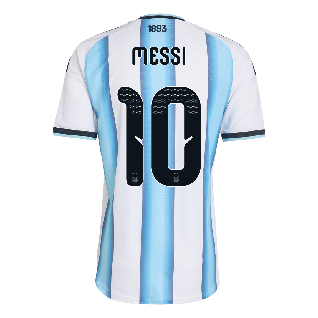 MESSI #10 Argentina Mens Home Soccer Jersey World Cup 2026 Blue&White - Player Version