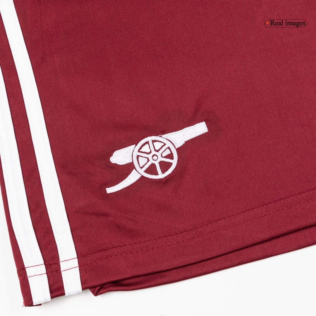 Arsenal Mens Third Away Soccer Full Set 2025/26 White