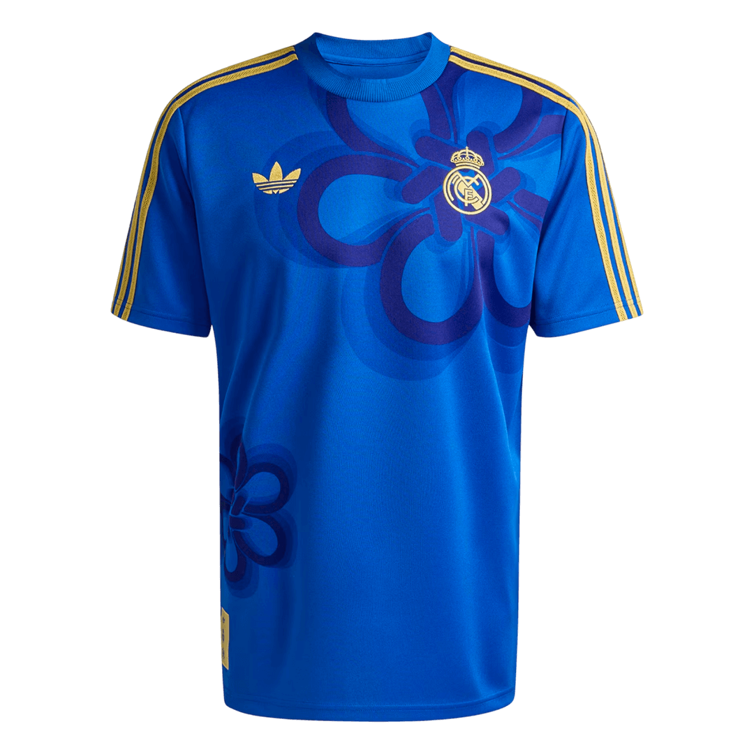 Real Madrid Mens Soccer Jersey 2025/26 Blue