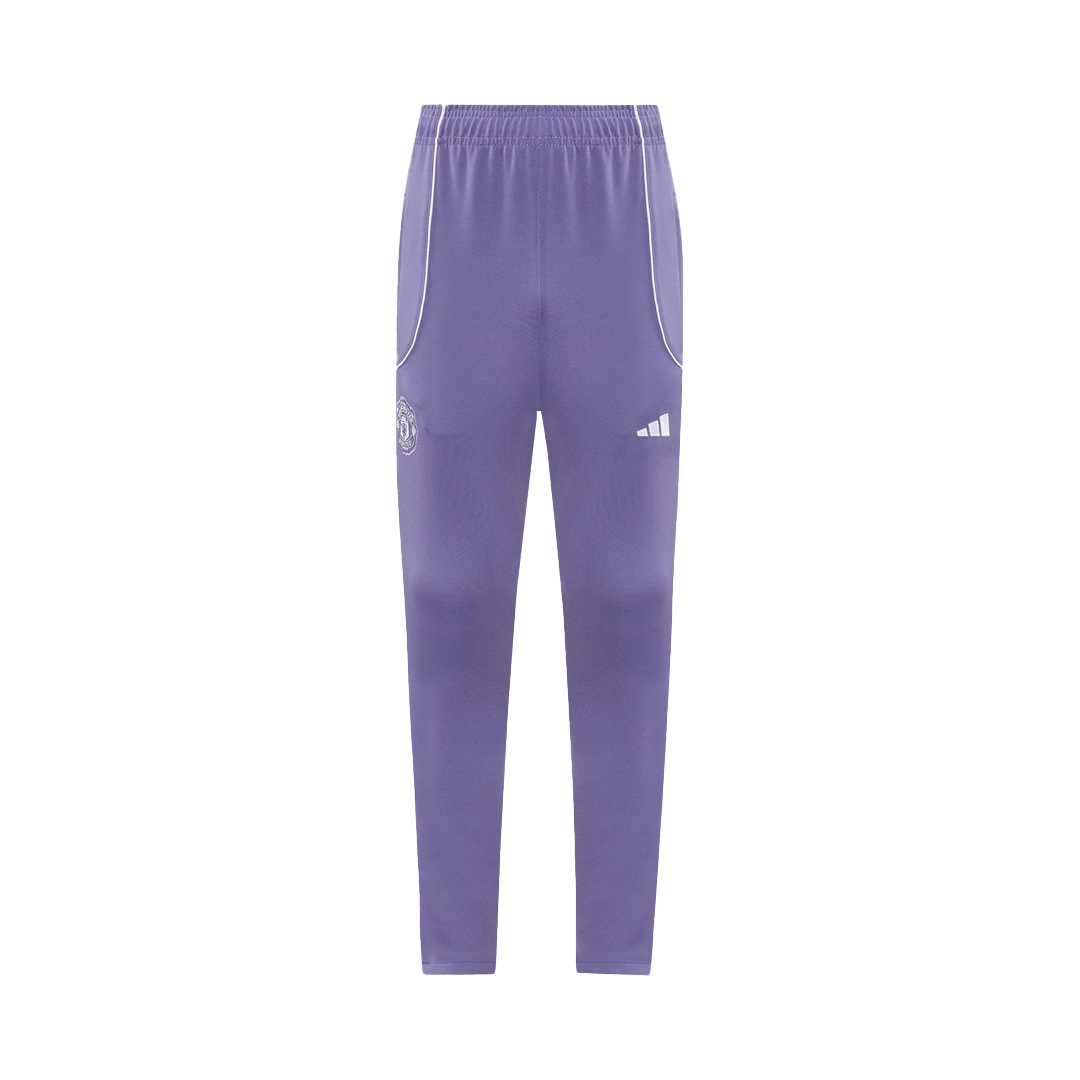 Manchester United Mens Training Tracksuit Kit 2025/26 Purple