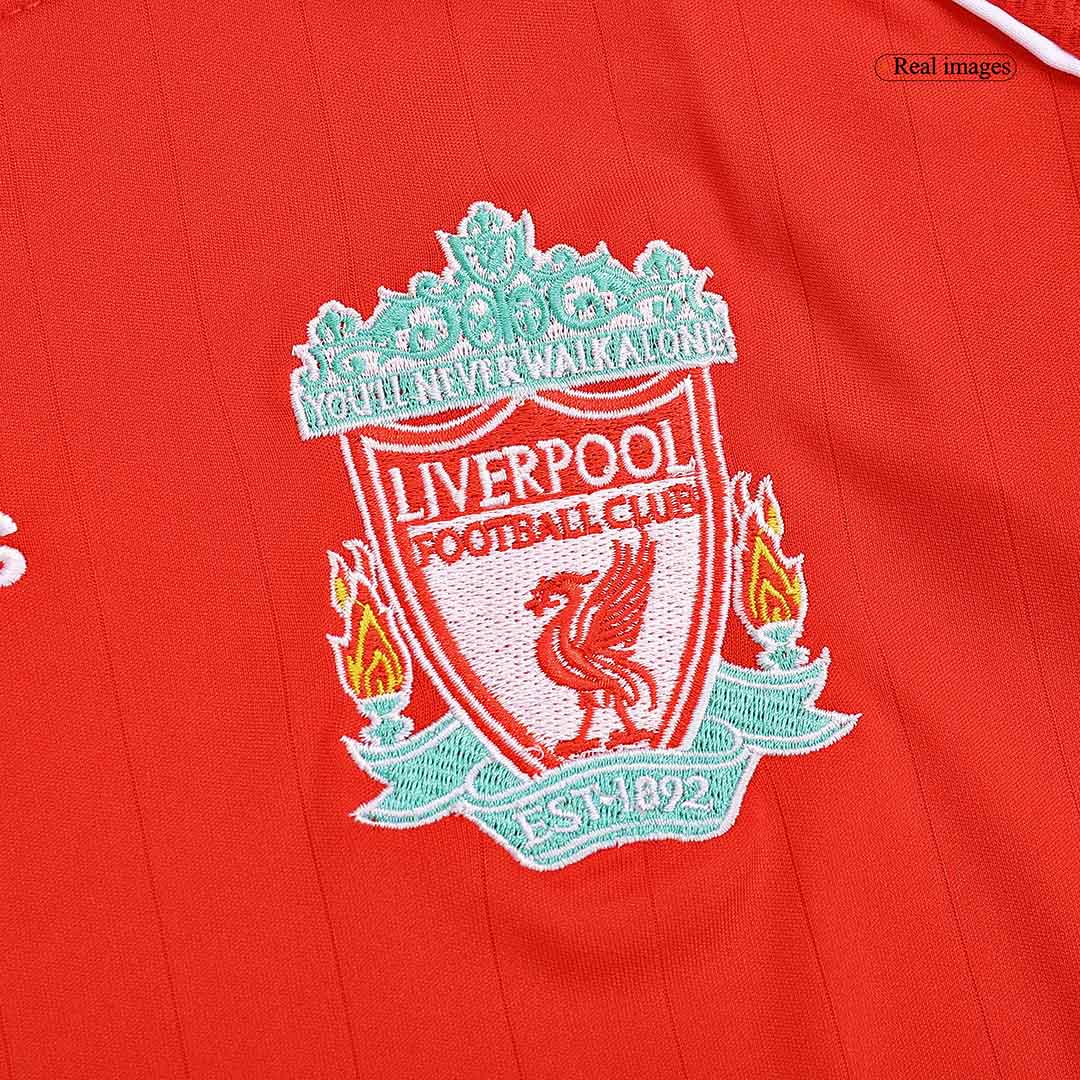 Retro Liverpool Mens Home Soccer Jersey 2006/07 Red