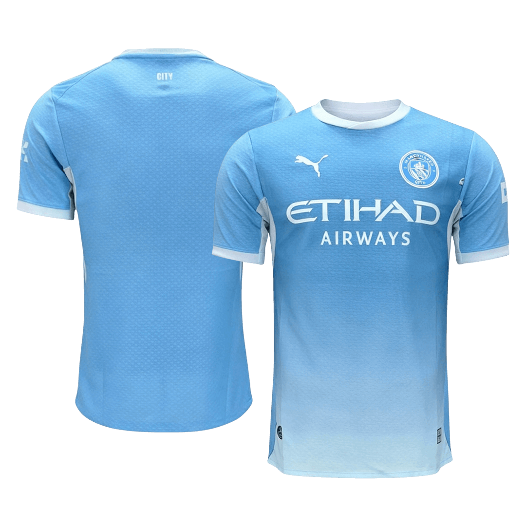 Manchester City Mens Home Soccer Jersey 2026/27 Blue