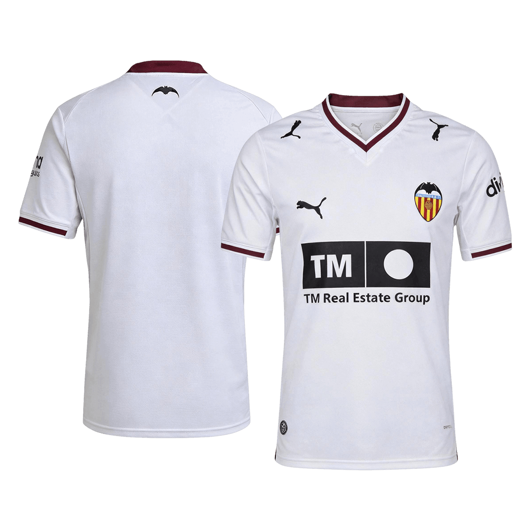Valencia Mens Home Soccer Jersey 2026/27 White