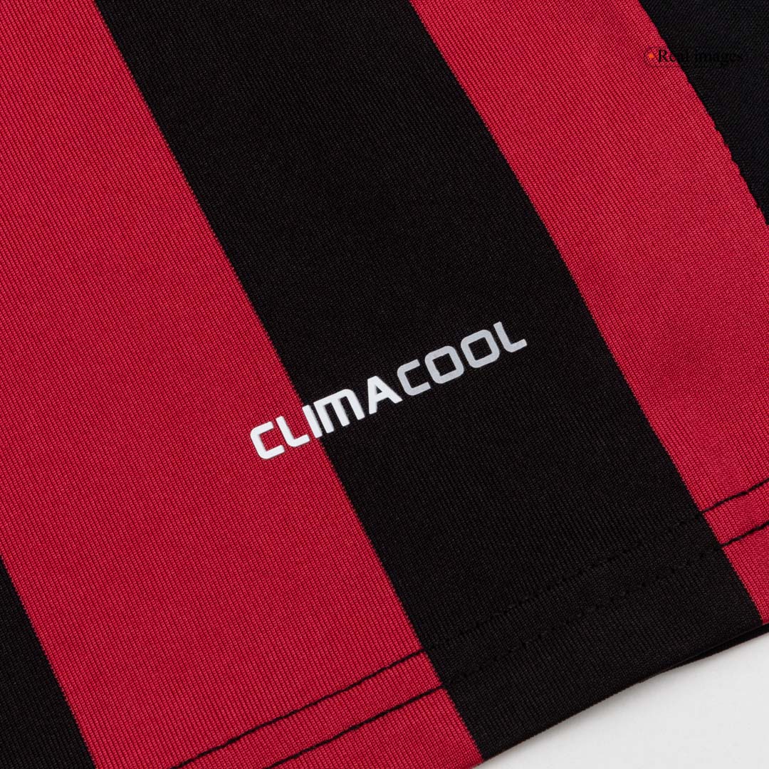 Retro AC Milan Mens Home Soccer Jersey 2009/10 Red&Black
