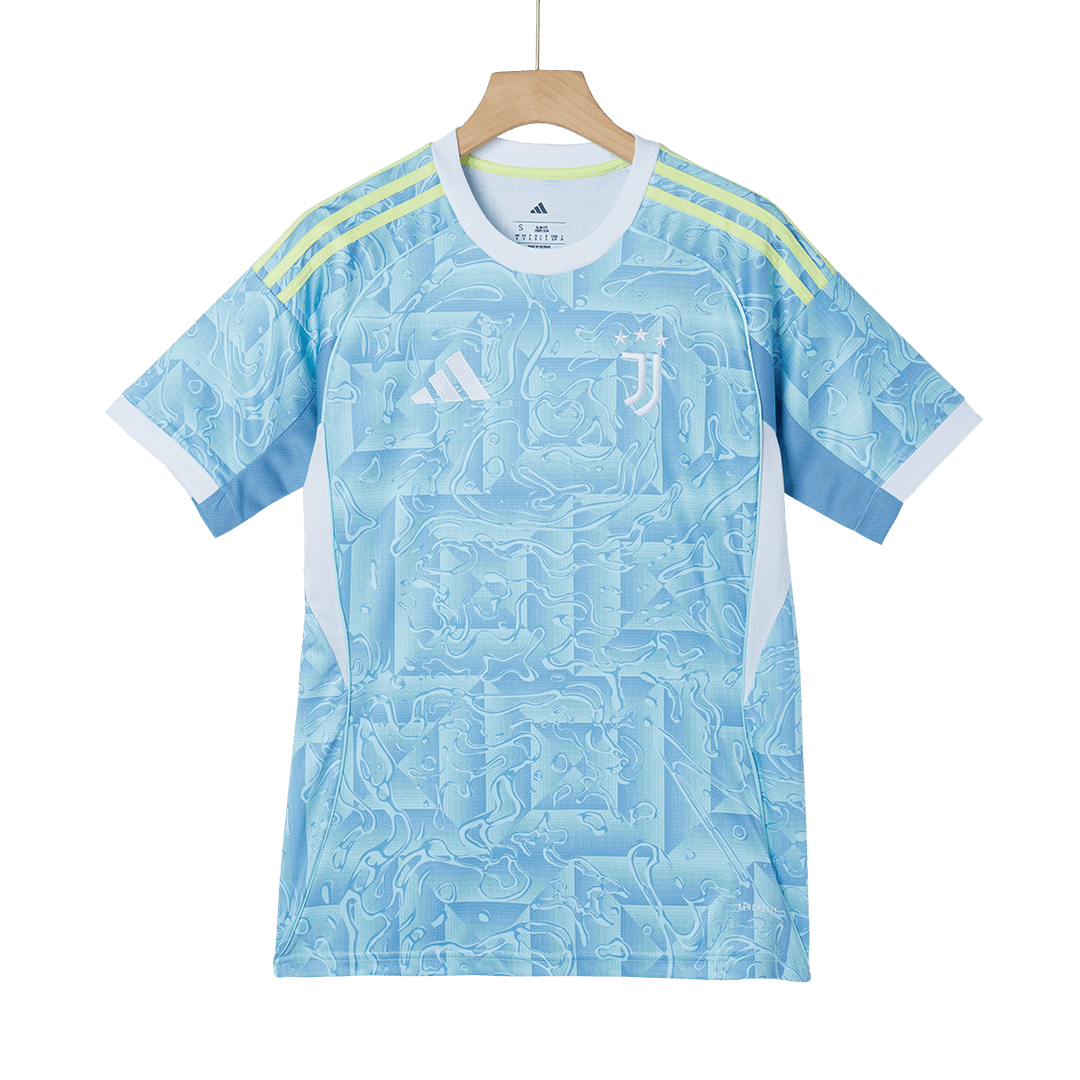 Juventus Mens Away Soccer Jersey 2025/26 Blue