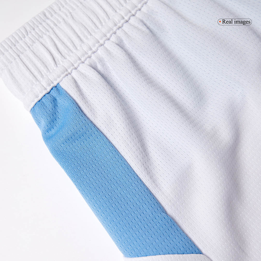 Manchester City Mens Home Soccer Shorts 2025/26 White