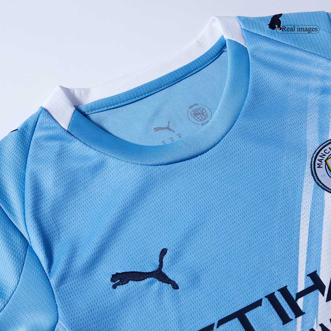 Manchester City Kids Home Soccer Kit 2025/26 Blue