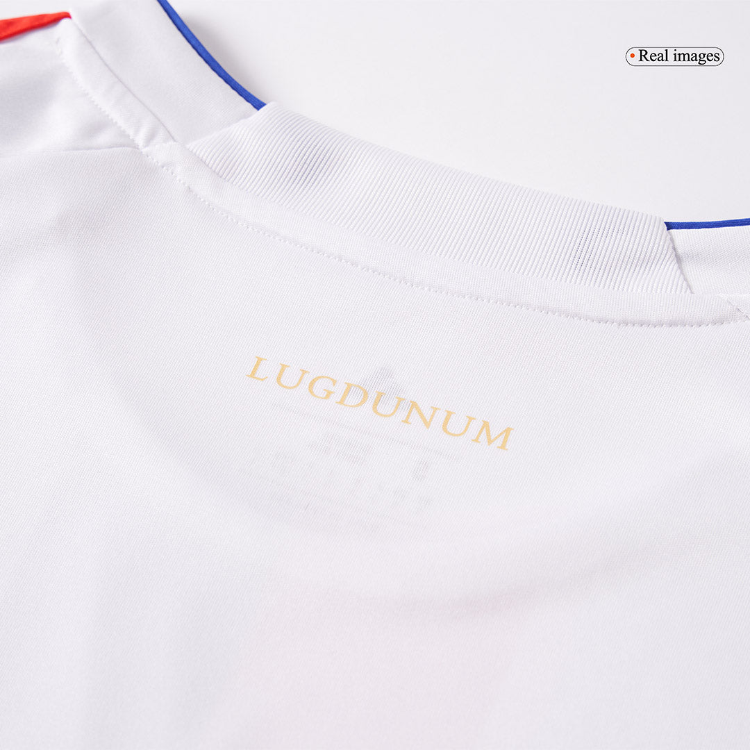 Olympique Lyonnais Mens Home Soccer Jersey 2025/26 White