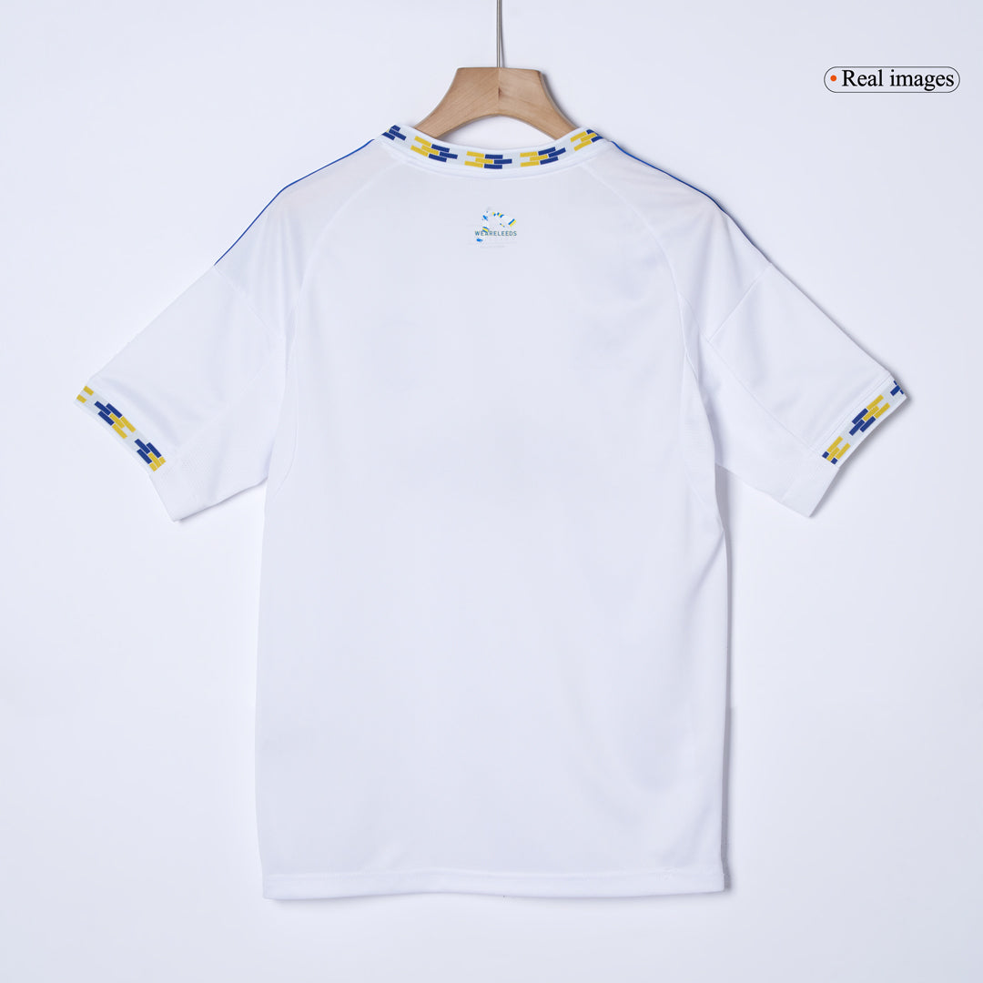 Leeds United Mens Home Soccer Jersey 2025/26 White