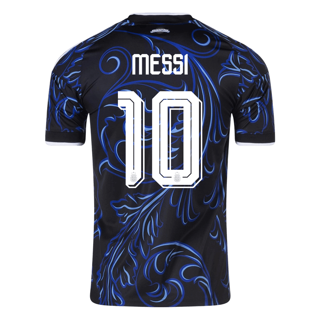 MESSI #10 Argentina Mens Away Soccer Jersey World Cup 2026 Black