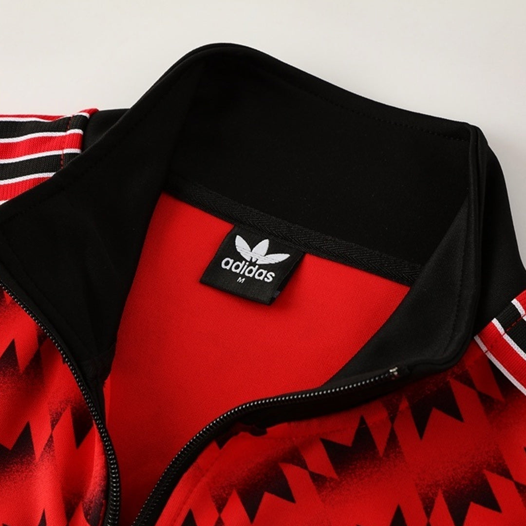 Manchester United Mens Training Jacket 2025/26 Red&Black
