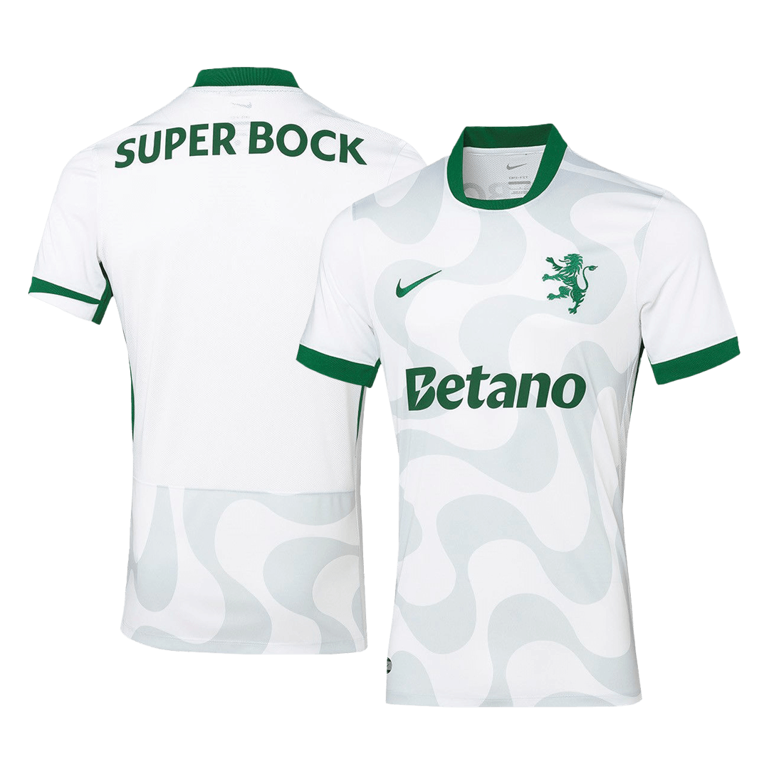 Sporting CP Mens Soccer Jersey 2025/26 White