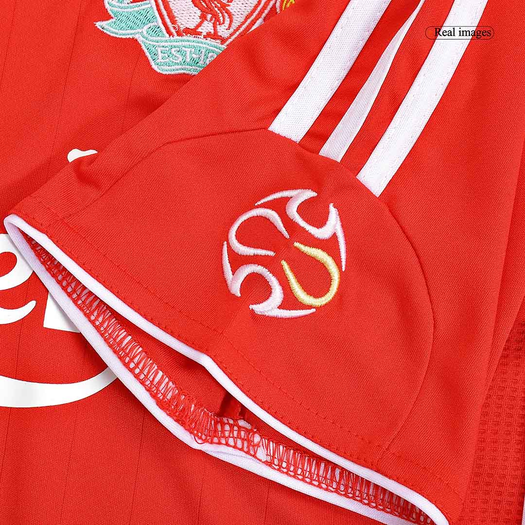 Retro Liverpool Mens Home Soccer Jersey 2006/07 Red