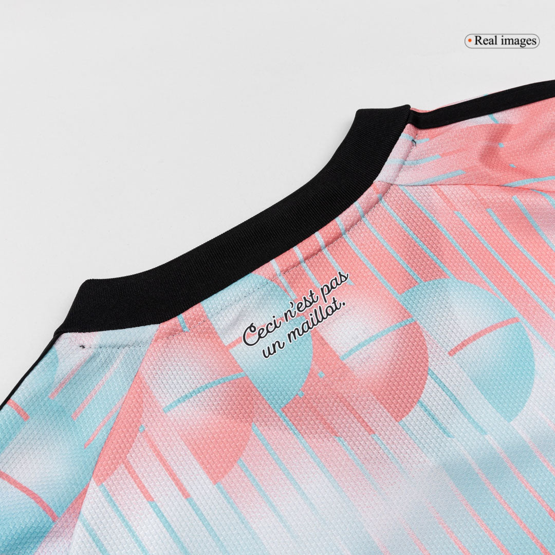 DE BRUYNE #7 Belgium Mens Away Soccer Jersey World Cup 2026 Blue&Pink