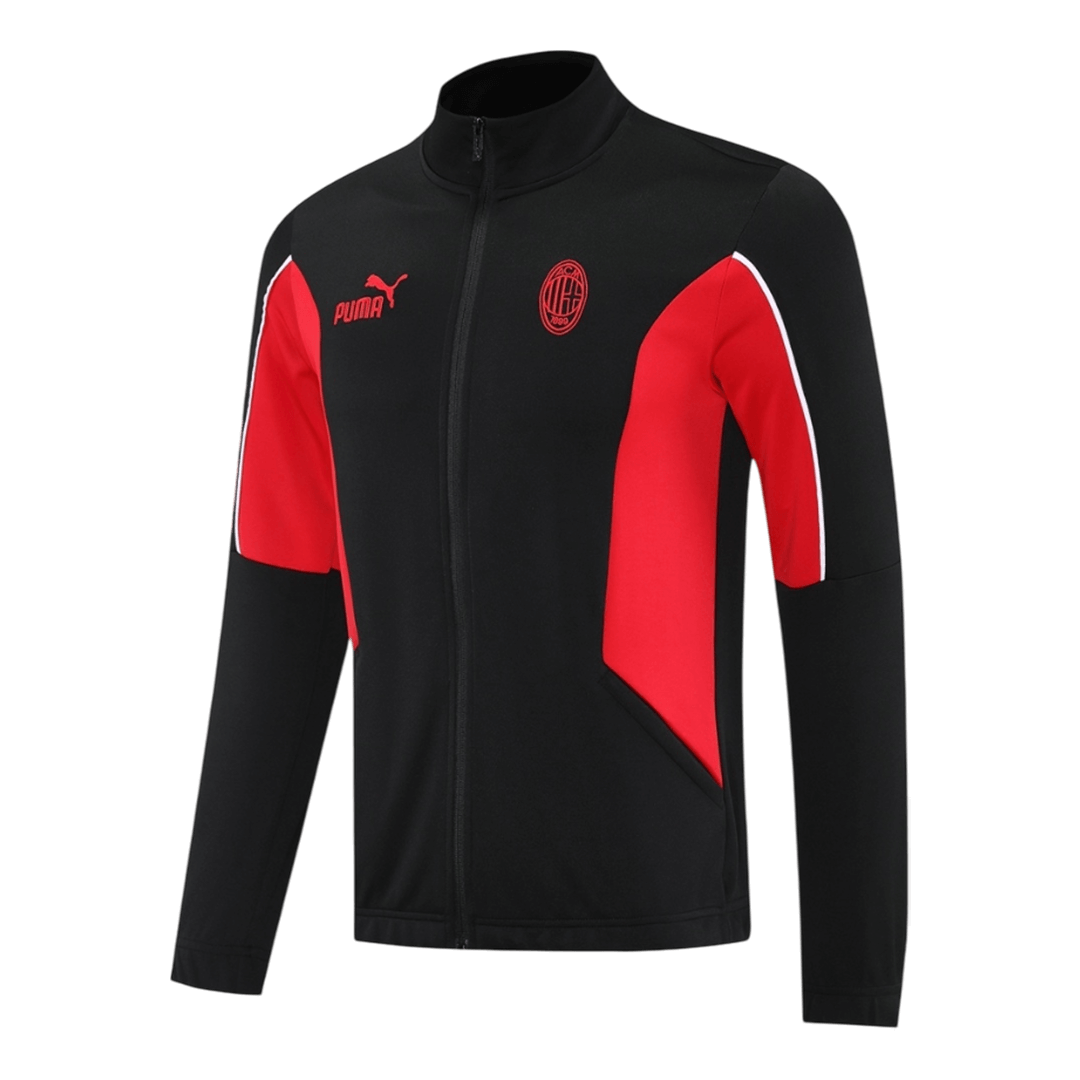 AC Milan Mens Training Tracksuit Kit 2025/26 Black