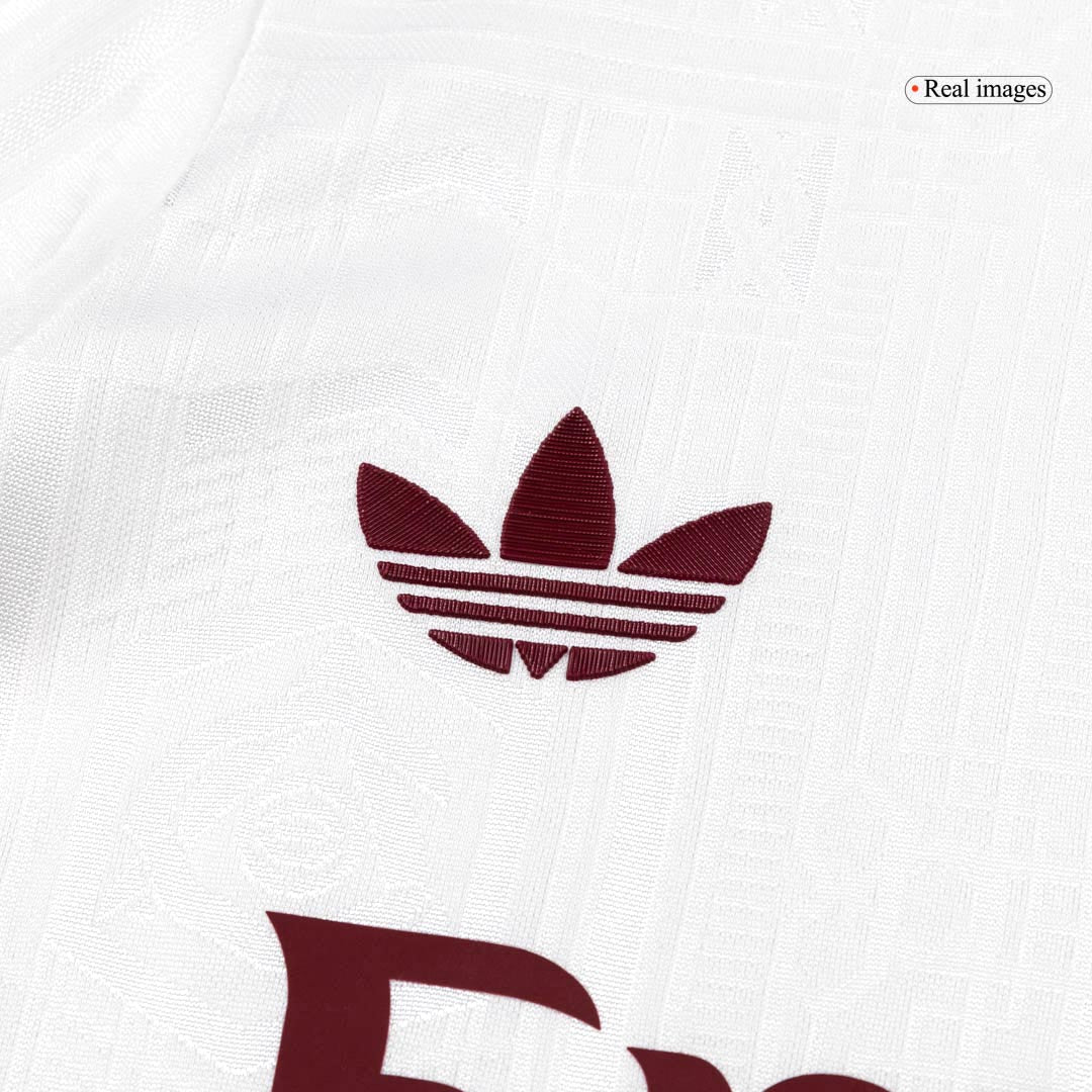 Arsenal Mens Third Away Soccer Jersey 2025/26 White - Player Version